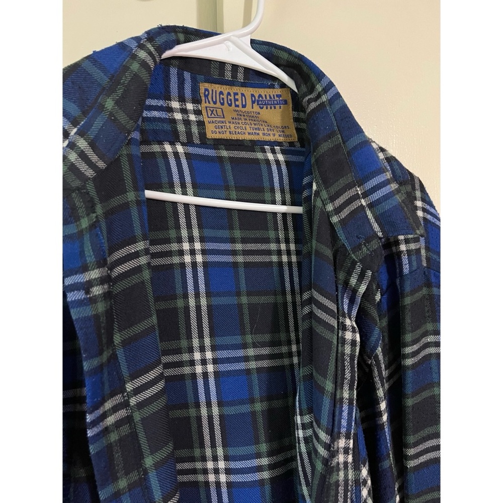 Rugged Point Authentic Button Down Flannel - image 4
